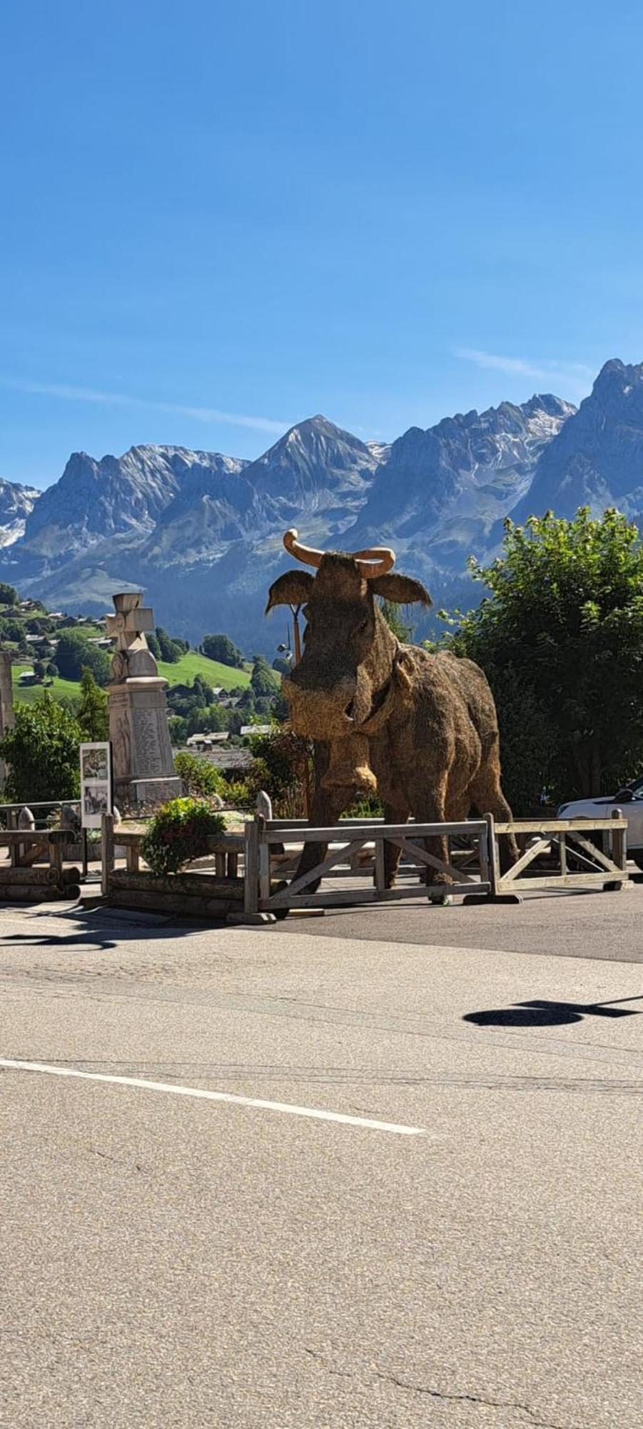 Appartement Cosy Face Aux Aravis Le Grand-Bornand Exterior photo